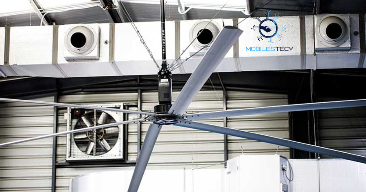 HVLS Fans with STOL Technology