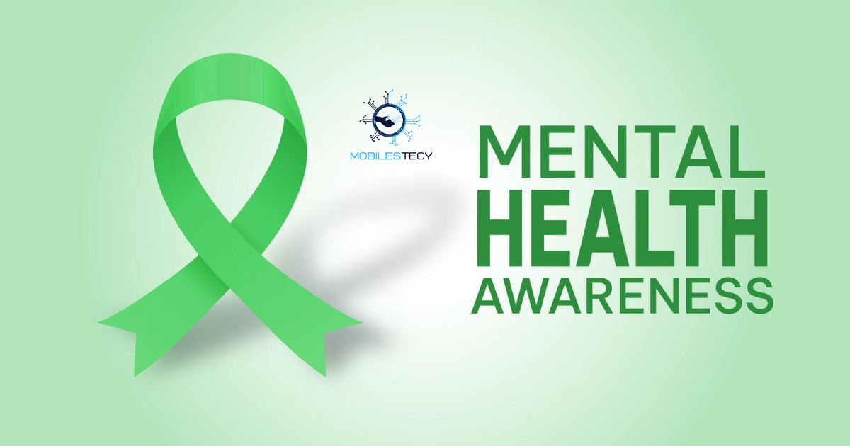 Mental Health Awareness Ribbon Color​